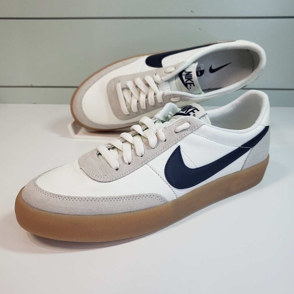 Nike Killshot 2 Leather Midnight Navy Leather Casual Fashion Sneakers Men's 9